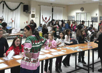 Πραγματοποιήθηκε η εκδήλωση Χριστουγεννιάτικο «Εργαστήρι του Άη Βασίλη» για τα παιδιά στο Αμύνταιο