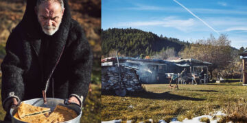 Χριστούγεννα στο Άνω Σέλι: μαγειρέματα σε μια βλάχικη καλύβα στο βουνό