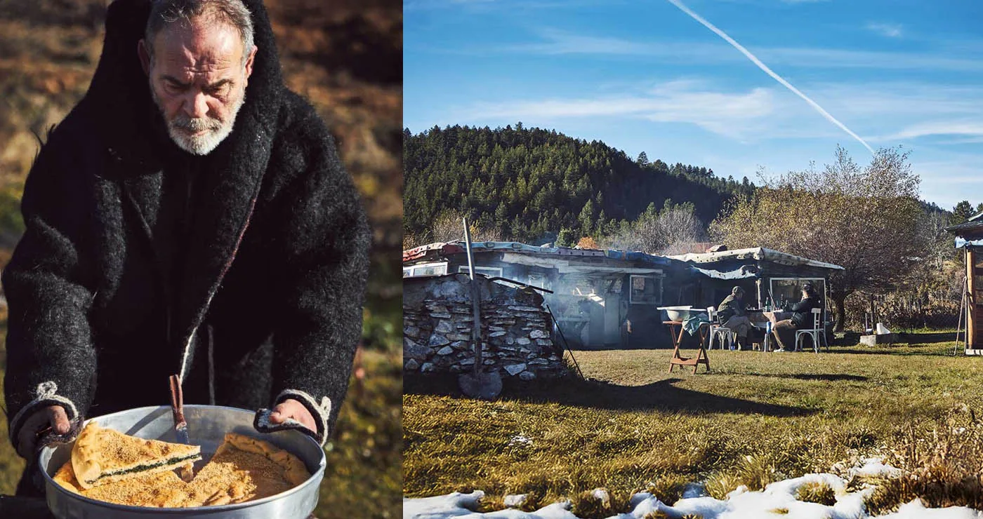 Χριστούγεννα στο Άνω Σέλι: μαγειρέματα σε μια βλάχικη καλύβα στο βουνό