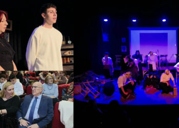 Συγκίνηση  προκάλεσε η παράσταση «Από Σμύρνη Πειραιά» του Συλλόγου Μικρασιατών Πτολεμαΐδας, που σκηνοθέτησε ο Μαθητής της Γ’ Λυκείου Στέλιος Βογιατζής! (ρεπορτάζ της Κούλας Πουλασιχίδου)