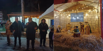 Με μια μεγάλη γιορτή άναψε το Χριστουγεννιάτικο Δέντρο της Ασβεστόπετρας (Βίντεο + Φωτογραφίες)