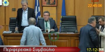 Μετάβαση σε… ρινγκ- Παραλίγο στα χέρια Βύζας- Μπαρδάκας στο Περιφερειακό Συμβούλιο- Πολίτες κινήθηκαν εναντίον του Δημάρχου Γρεβενών(video)
