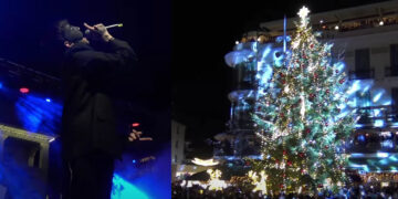 Ο Sicario ξεσήκωσε την Κοζάνη στη Φωταγώγηση του Χριστουγεννιάτικου Δέντρου (Βίντεο)