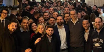 Χριστουγεννιάτικη συνάντηση Γρηγόρη Δημητριάδη με την οικογένεια της ΟΝΝΕΔ