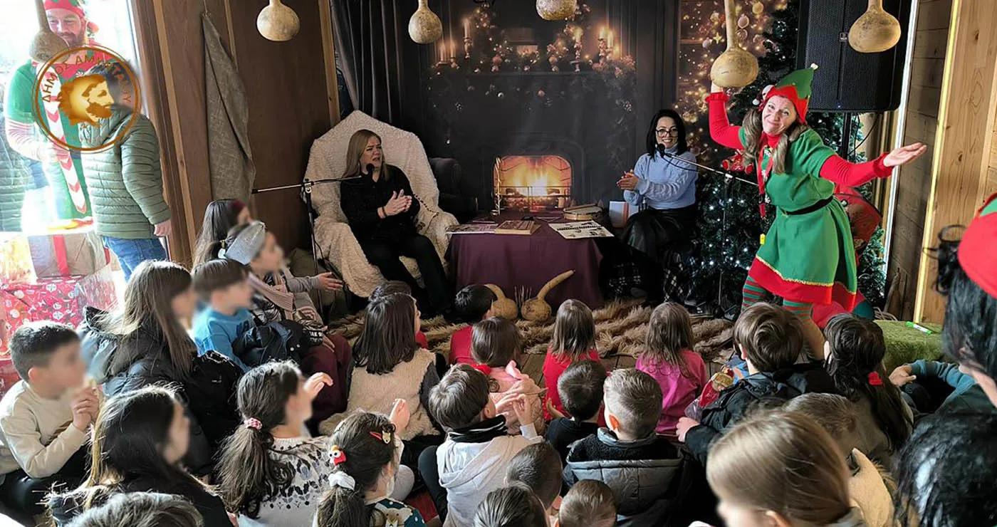 Με μεγάλη επιτυχία πραγματοποιήθηκε η χριστουγεννιάτικη δράση του Δήμου Αμυνταίου, στο Οινοεκθετήριο