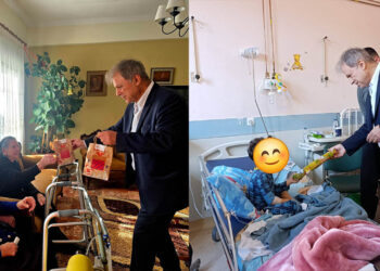 Επίσκεψη Αμανατίδη στο Μαμάτσειο και στο Τιάλειο Γηροκομείο Κοζάνης ενόψει Χριστουγέννων