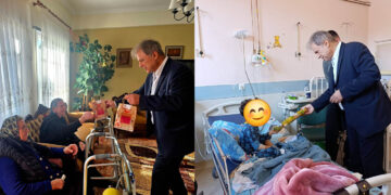 Επίσκεψη Αμανατίδη στο Μαμάτσειο και στο Τιάλειο Γηροκομείο Κοζάνης ενόψει Χριστουγέννων