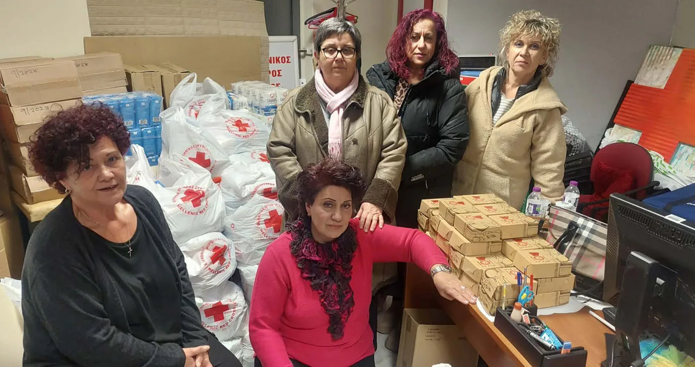 Χριστουγεννιάτικα δέματα  “αγάπης” διένειμε το Π.Τ. ΕΕΣ Πτολεμαΐδας, σε   ευάλωτες οικογένειες της περιοχής