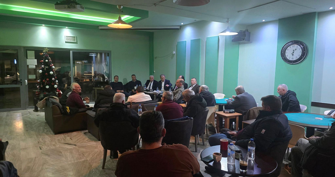 Επίσκεψη Περιφερειάρχη στον Φιλώτα  – Στο επίκεντρο έργα ασφαλτόστρωσης