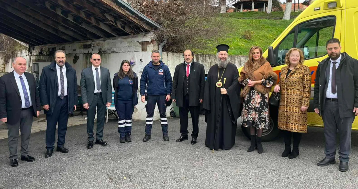 Χριστουγεννιάτικη επίσκεψη στο Γ.Ν. Φλώρινας – Στήριξη προς το προσωπικό (Φωτογραφίες)