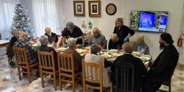 Χριστούγεννα προσφοράς από τον Πρόεδρο της Ελληνικής Δημοκρατίας στο Αυγουστίνειο Γηροκομείο Φλώρινας
