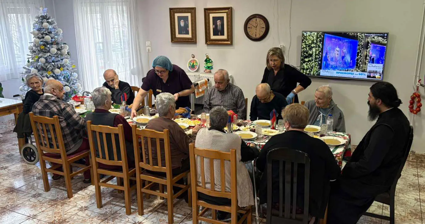 Χριστούγεννα προσφοράς από τον Πρόεδρο της Ελληνικής Δημοκρατίας στο Αυγουστίνειο Γηροκομείο Φλώρινας