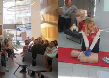 Με πρωτοβουλία του “Ιατρικού Πτολεμαΐδος”, περισσότερα από 70 άτομα του προσωπικού του και των υπολοίπων συνεργαζόμενων “Διαγνωστικών Κέντρων” της Δυτικής Μακεδονίας, ενημερώθηκαν για τις “Πρώτες Βοήθειες”, από το ΠΤ ΕΕΣ Πτολεμαΐδας! (ρεπορτάζ της Κούλας Πουλασιχίδου)