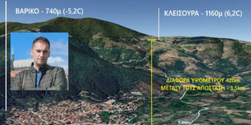 Γ. Βασιλειάδης: Ισχυρός παγετός στις πεδιάδες, άνοιξη στα ορεινά της Δυτικής Μακεδονίας