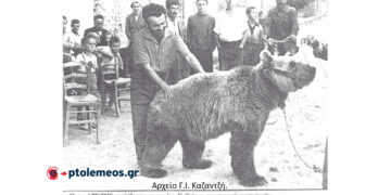 Το μουσικό-χορευτικό συγκρότημα της “ΑΡΚΟΥΔΑΣ” στην άνω Πτολεμαΐδα το 1960 – Από τη στήλη του Γ. Καζαντζή στον ΠΑΛΜΟ