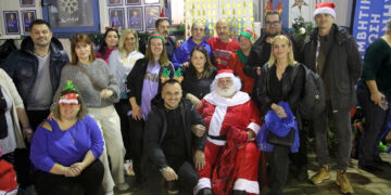 Χαμόγελα και δώρα για τα παιδιά της Κολυμβητικής Ένωσης Κοζάνης στη Χριστουγεννιάτικη Γιορτή