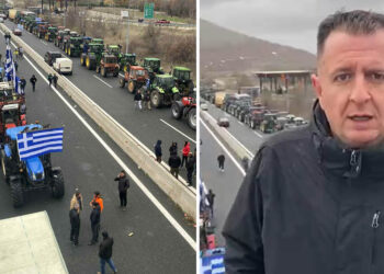 Ιστορική η κινητοποίηση: Πάνω από 400 τρακτέρ στο μπλόκο της Σιάτιστας – μεταδίδει ο Ζήσης Πιτσιάβας