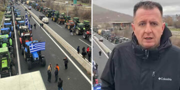Ιστορική η κινητοποίηση: Πάνω από 400 τρακτέρ στο μπλόκο της Σιάτιστας – μεταδίδει ο Ζήσης Πιτσιάβας