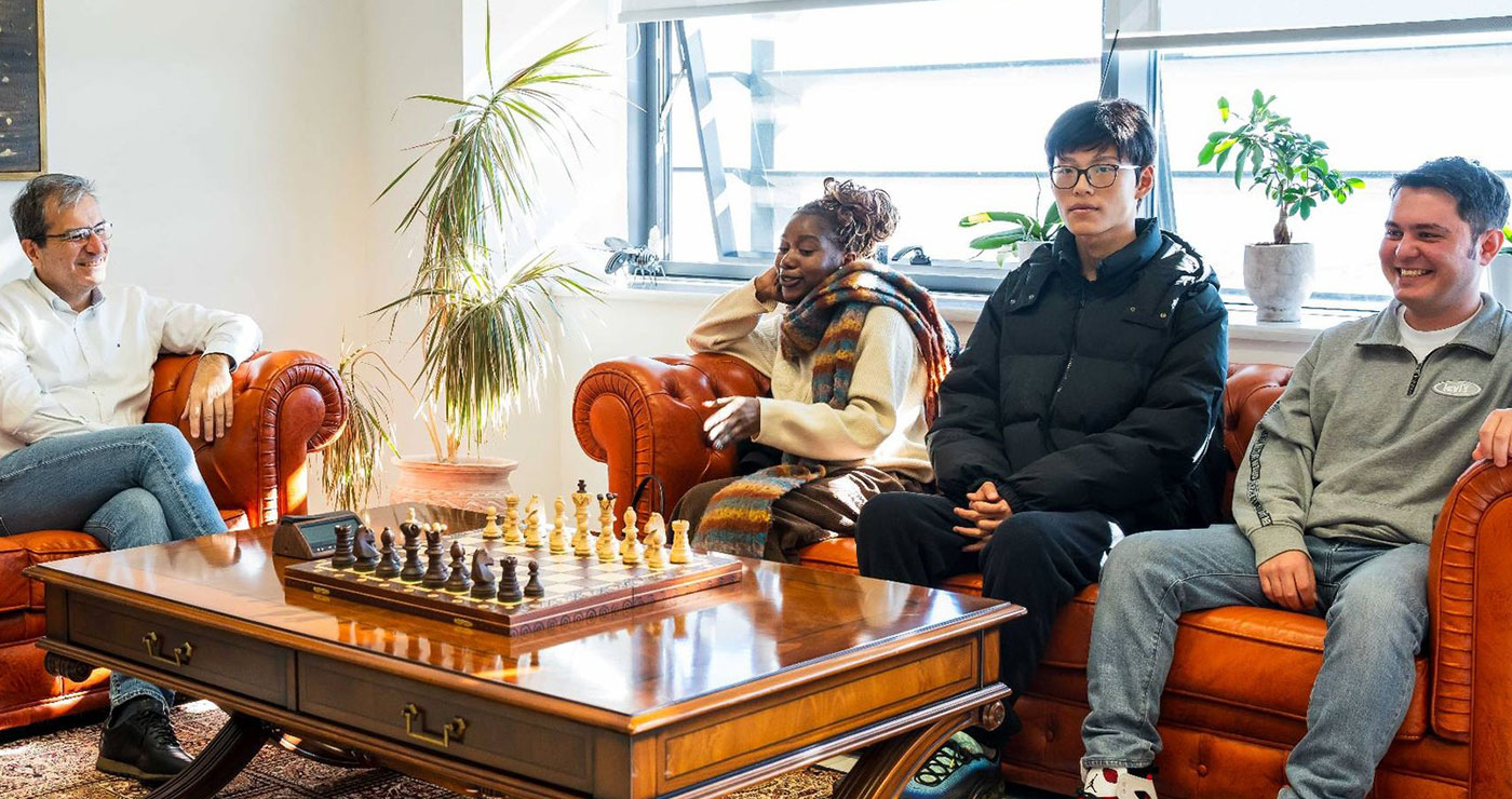 Συναντήσεις του Πρύτανη με τη διεθνή φοιτητική κοινότητα του Πανεπιστημίου Δυτικής Μακεδονίας