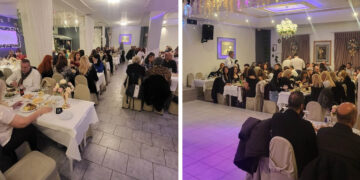 Η αίθουσα του Rose Garden υποδέχτηκε με επιτυχία τον πρώτο χορό του Συλλόγου Κομμωτών και Κουρέων Εορδαίας