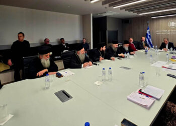 Συνάντηση Αμανατίδη με Μητροπολίτες της Δυτικής Μακεδονίας για έργα σε εκκλησίες και μοναστήρια