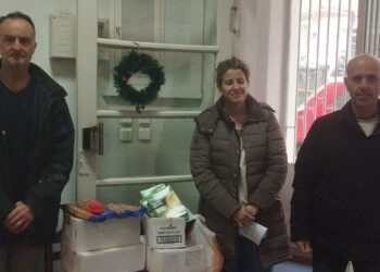 Τρόφιμα στο Συσσίτιο Απόρων του Δήμου Κοζάνης διέθεσε η Ένωση Στρατιωτικών ΠΕ Κοζάνης