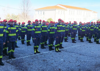 Δήμαρχος Βοΐου: Παρέδωσε ηλεκτρονικό εξοπλισμό στη Σχολή Πυροσβεστών Τσοτυλίου