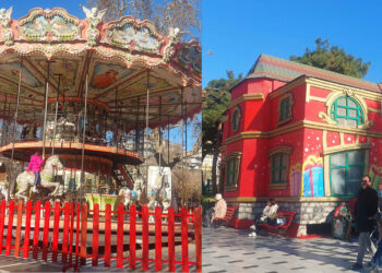 Εικόνες από τη γιορτινή Πλατεία Αριστοτέλους και από “Χριστουγεννιάτικο Χωριό” της   Θεσσαλονίκης! (Ρεπορτάζ της Κούλας Πουλασιχίδου)