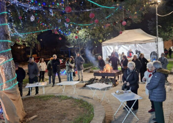 Άναμμα Χριστουγεννιάτικου Δέντρου, γιορτή τσιγαρίδας και γλέντι στη Θρακική Εστία Εορδαίας (Φωτογραφίες)