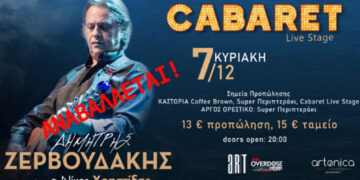 Αναβάλλεται η συναυλία του Δημήτρη Ζερβουδάκη στην Καστοριά – Τα μπλόκα των αγροτών μπλοκάρουν τη διεξαγωγή