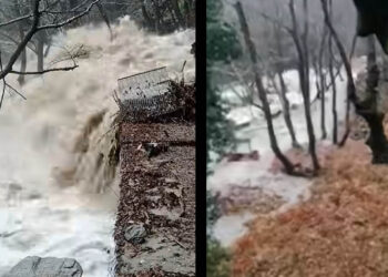 Βελβεντό: Μεγάλες ζημιές στο Σκεπασμένο από τον τεράστιο όγκο νερού