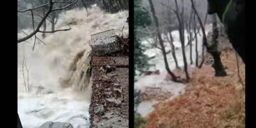 Βελβεντό: Μεγάλες ζημιές στο Σκεπασμένο από τον τεράστιο όγκο νερού