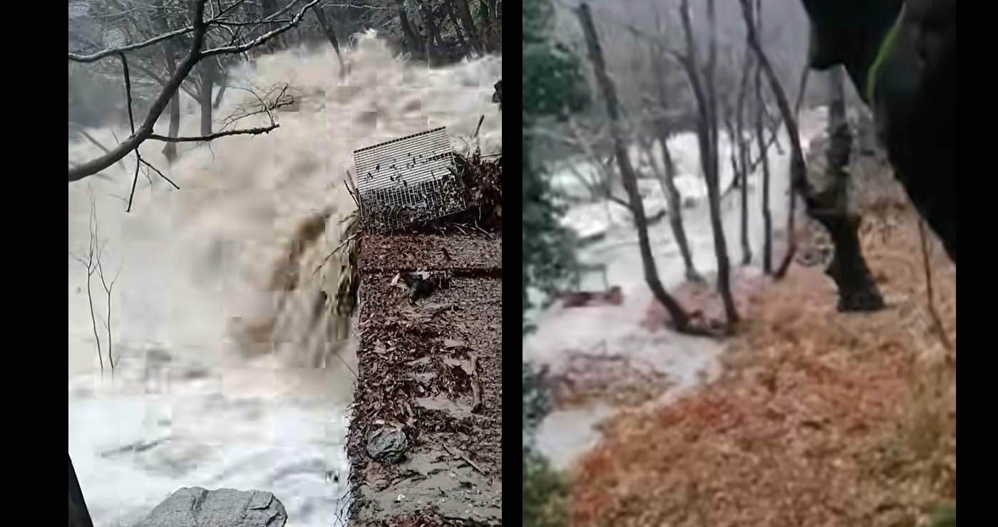 Μεγάλες καταστροφές στο Βελβεντό από την κακοκαιρία (Πολλά βίντεο)
