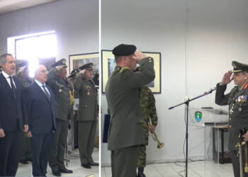 Η τελετή αλλαγής διοίκησης στην 9η Ταξιαρχία Κοζάνης (Βίντεο Top Channel)