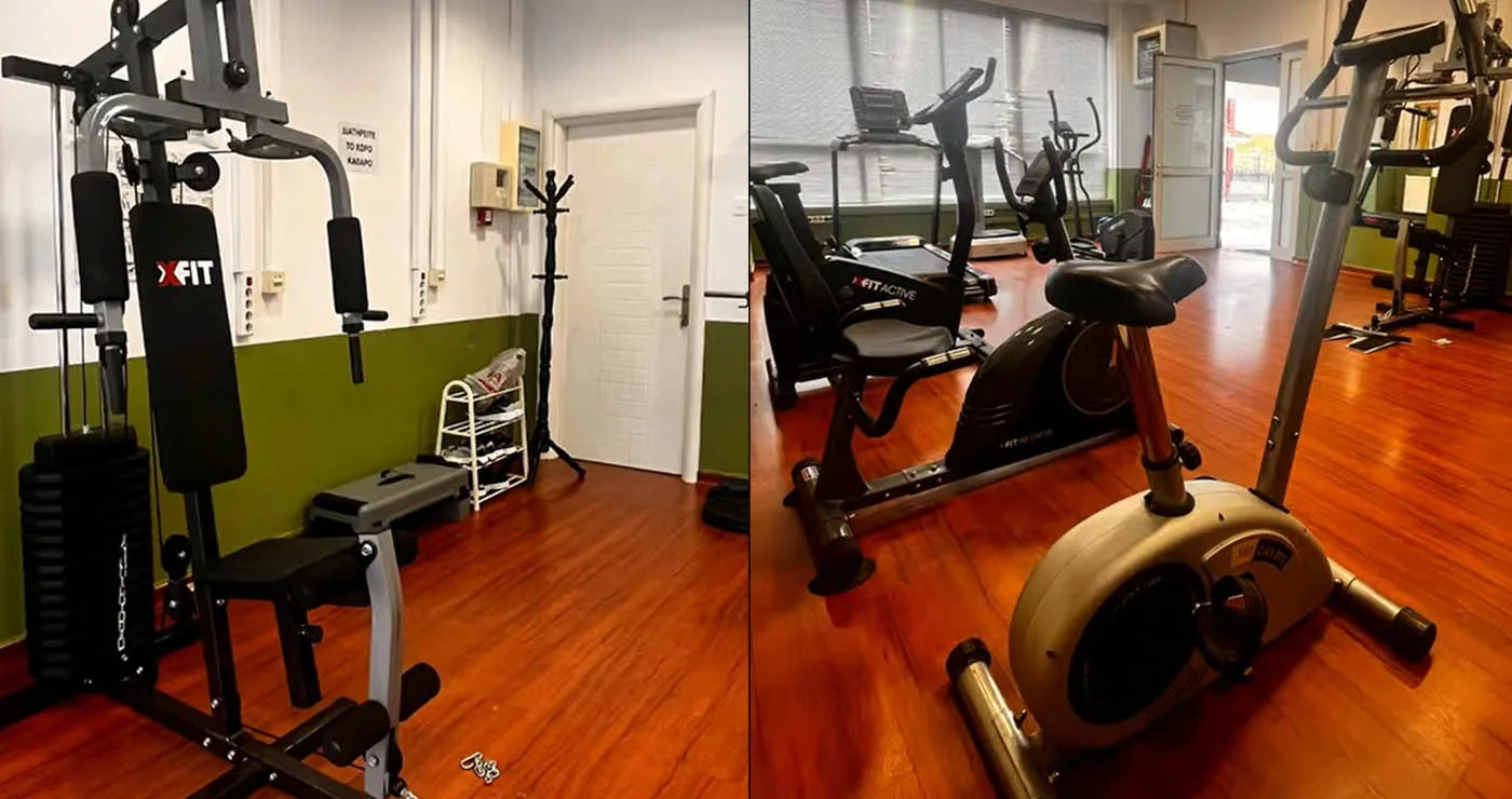 Ενίσχυση του γυμναστηρίου στην Αναρράχη – Νέος εξοπλισμός και διαθέσιμες θέσεις προπόνησης