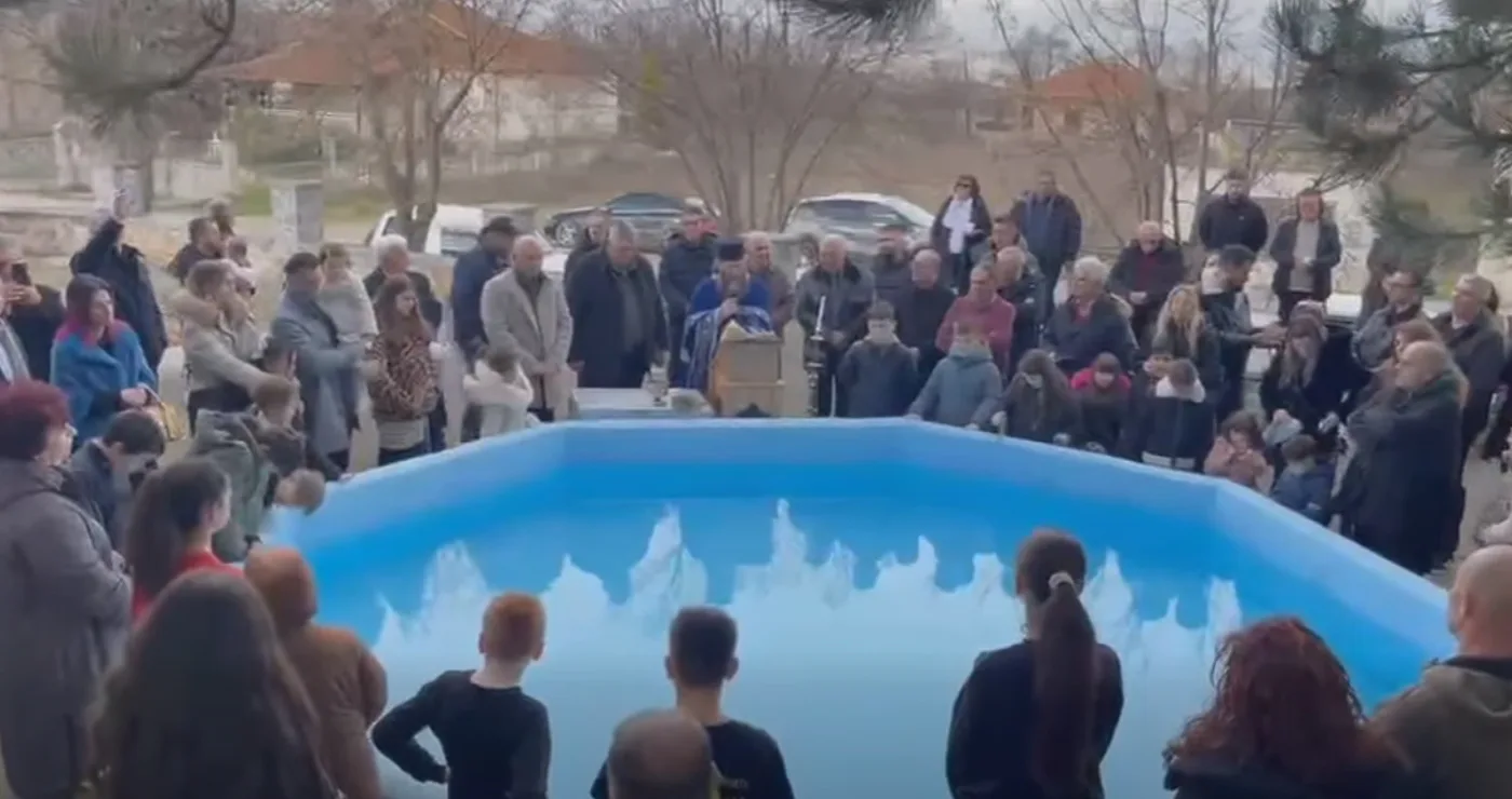 Τα Άγια Θεοφάνεια στο Αντίγονο (Βίντεο)