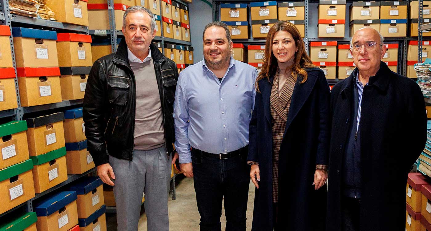Επίσκεψη της Υπουργού Παιδείας Σοφίας Ζαχαράκη στα Γενικά Αρχεία του Κράτους Κοζάνης