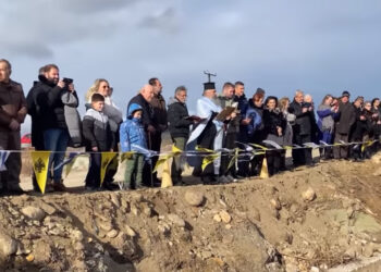 O Εορτασμός των Θεοφανείων στον Ι.Ν Αγίου Σπυρίδωνα Αχλάδας (Βίντεο)