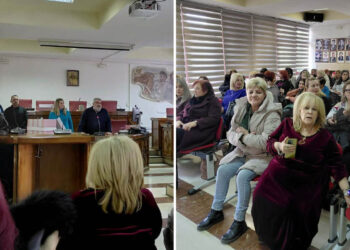 Ο Δήμαρχος Εορδαίας έκοψε τη Βασιλόπιτα των εργαζομένων του Δήμου (της Κούλας Πουλασιχίδου)