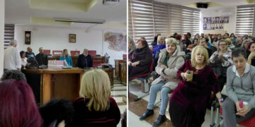 Ο Δήμαρχος Εορδαίας έκοψε τη Βασιλόπιτα των εργαζομένων του Δήμου (της Κούλας Πουλασιχίδου)