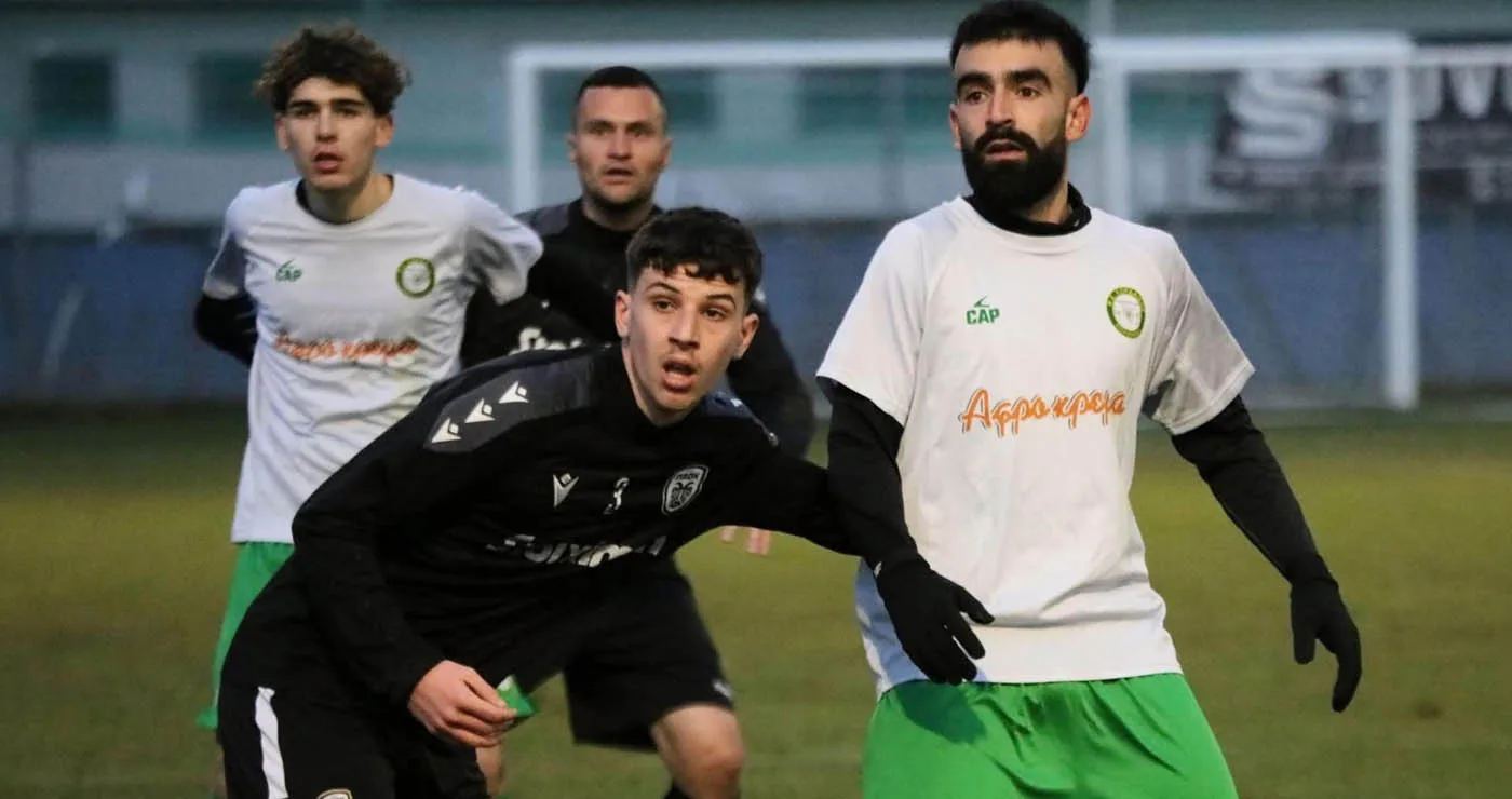 Φιλική νίκη του Εορδαϊκού επί του ΠΑΟΚ Κοίλων