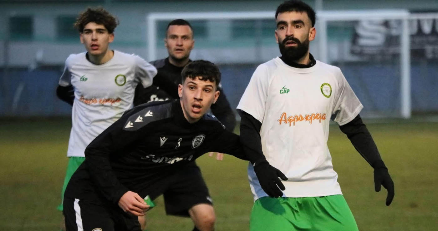 Φιλική νίκη του Εορδαϊκού επί του ΠΑΟΚ Κοίλων