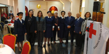 Ο Πρόεδρος του Ελληνικού Ερυθρού Σταυρού Dr. Αντώνιος Αυγερινός στην κοπή βασιλόπιτας του ΠΤ Κοζάνης