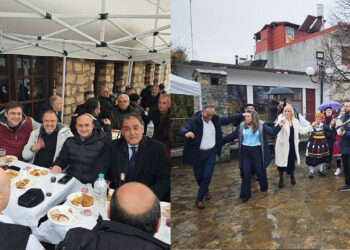 Λευκοπηγή Κοζάνης: Η «Τράπεζα αγάπης» από το «έθιμο τ’ Άι Γιαννιού»