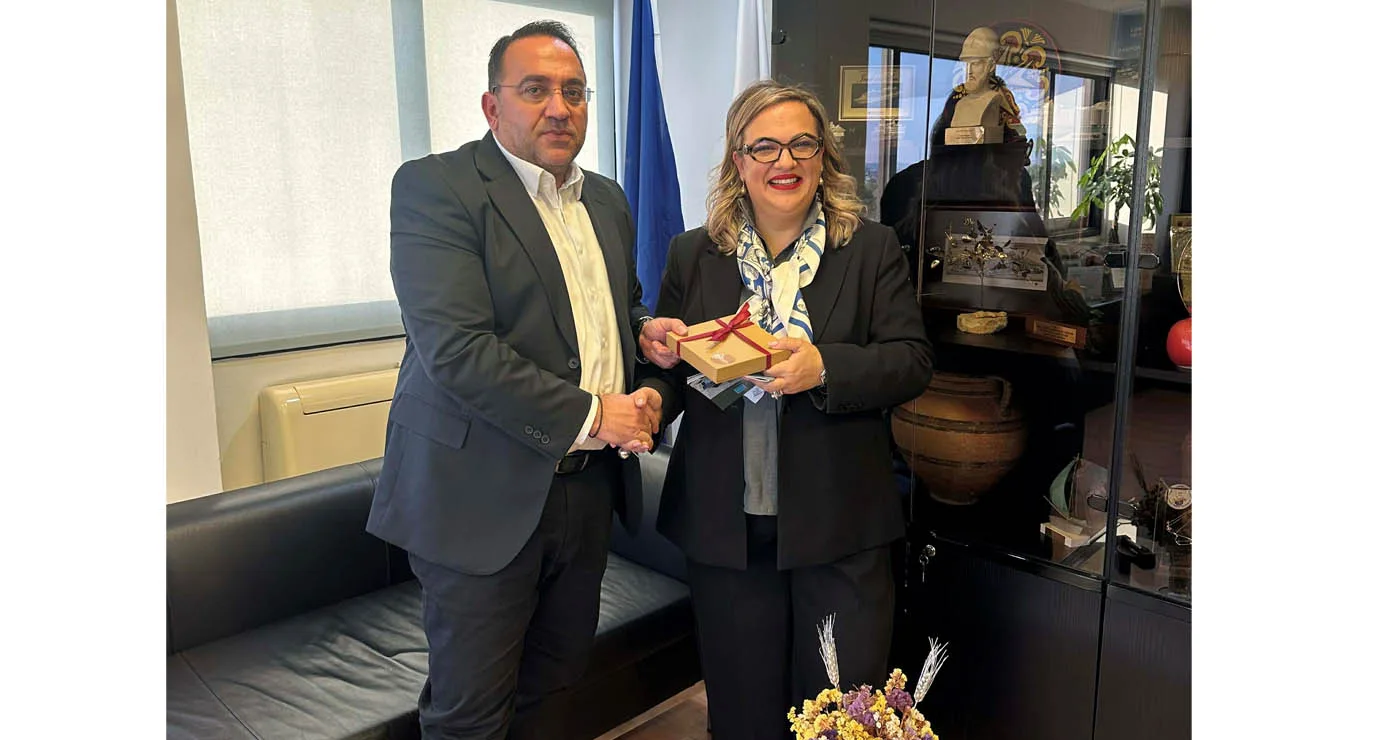 Στην Κύπρο η Αντιπεριφερειάρχης Τουρισμού Πολυτίμη Φαρμάκη – Έμφαση στο σχολικό και οινικό τουρισμό   