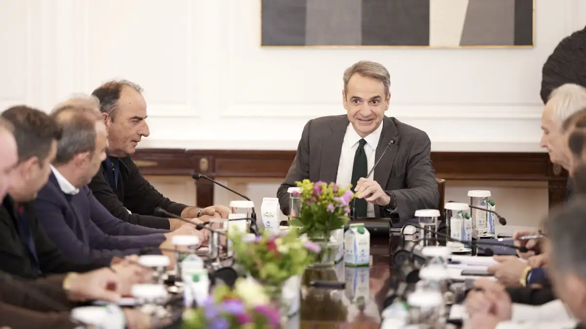 Ξεκίνησε η συνάντηση αγροτών- Μητσοτάκη: «Δεν έχω την απαίτηση να συμφωνήσουμε σε όλα…»