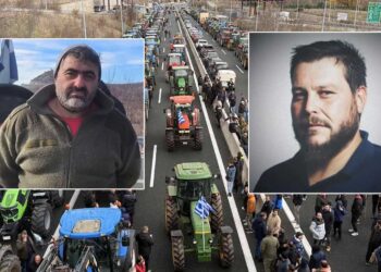 Λάζαρος Ουζουνίδης και Θωμάς Μόσχος στο Μαξίμου- Τη Δευτέρα η συνάντηση αγροτών- Μητσοτάκη