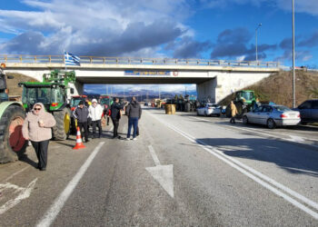Νέες φωτογραφίες από τον 48ωρο αποκλεισμό του Μπλόκου Φιλώτα