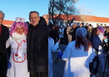 Με τα Μπουμπουσάρια υποδέχθηκε το 2026 η Γαλατινή (Φωτογραφίες)