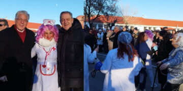 Με τα Μπουμπουσάρια υποδέχθηκε το 2026 η Γαλατινή (Φωτογραφίες)